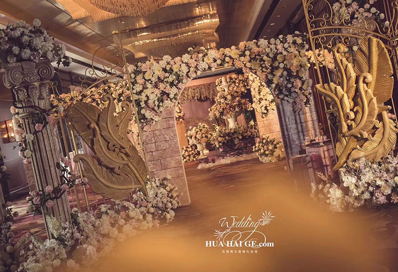 恰到好处的爱情,花海阁婚礼